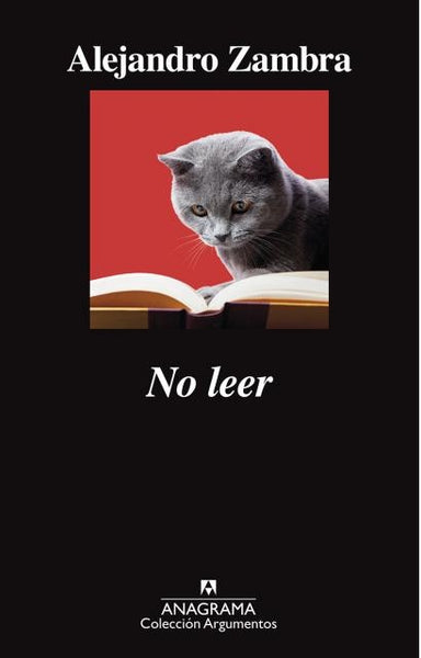 NO LEER.. | Alejandro Zambra