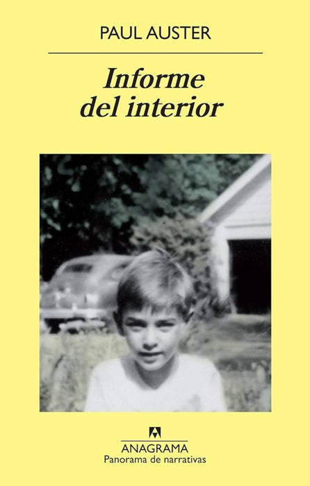 INFORME DEL INTERIOR | Paul Auster