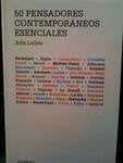 50 PENSADORES CONTEMPORANEOS ESENCIALES*.. | John Lechte