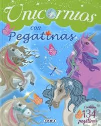 Unicornios con pegatinas