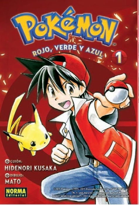 POKEMON 1 ROJO, VERDE Y AZUL 1.. | HIDENORI  KUSAKA