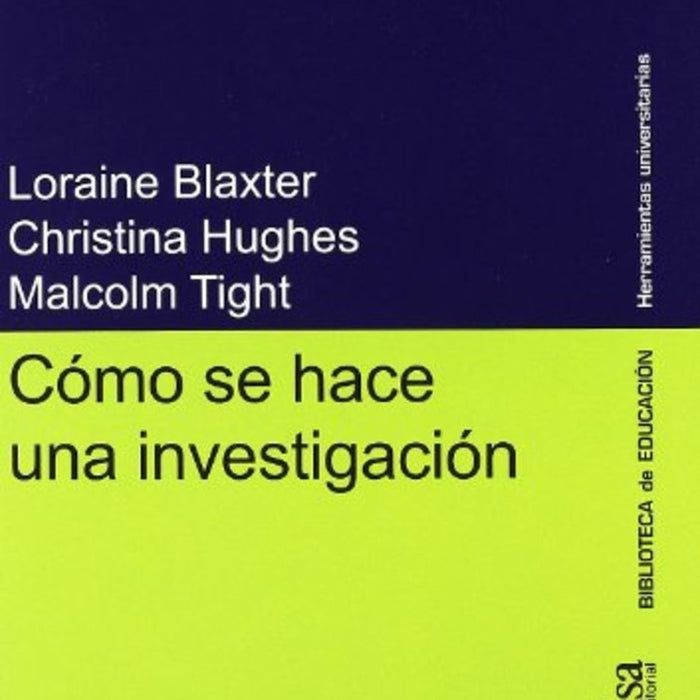 COMO SE HACE UNA INVESTIGACION.. | BLAXTER - HUGHES - TIGHT