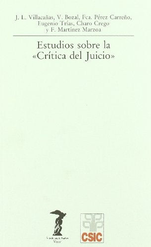 Estudios sobre la "Critica del Juicio" (La Balsa de la Medusa) (Spanish Edition)