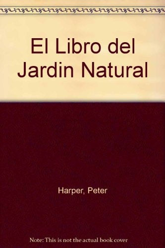 el libro del jardin natural | VACIO