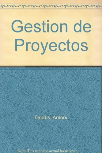 GESTION DE PROYECTOS | Antonio Drudis