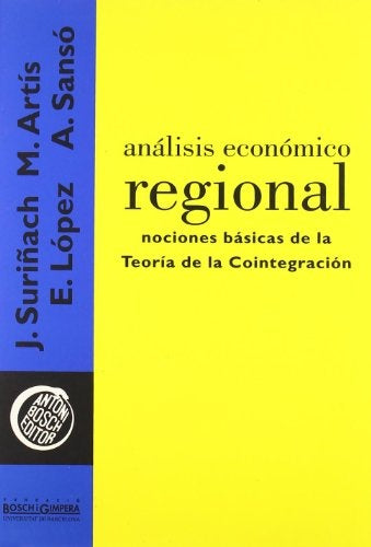 ANALISIS ECONOMICO REGIONAL.. | Manuel  Ortuño