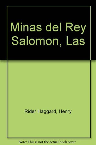 Las minas del rey salomon* | H. Rider Haggard