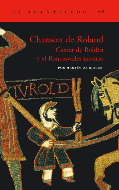 chanson de roland  | Martín de Riquer