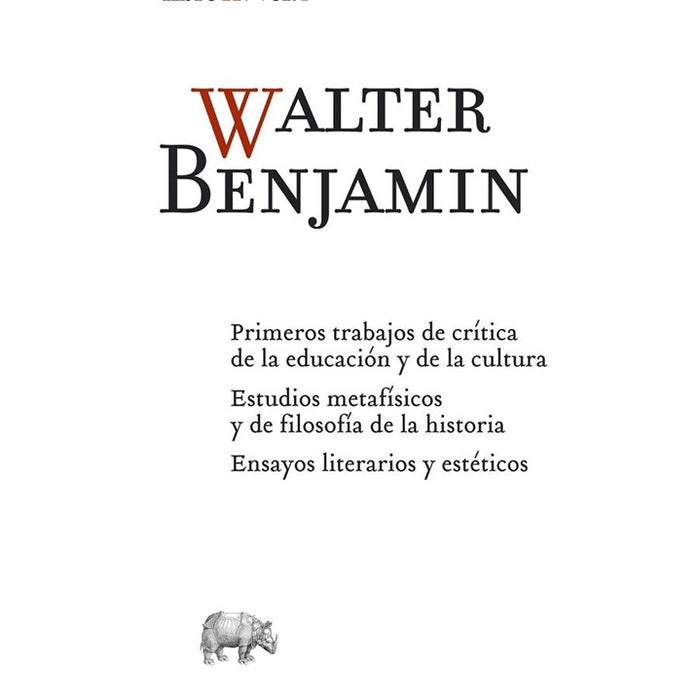 Walter Benjamin Obras Libro II/Vol.I | Unknown