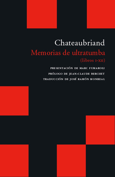 Memorias de ultratumbas (4 tomos) | Chateaubriand Nunes Amancio