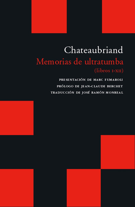 Memorias de ultratumbas (4 tomos) | Chateaubriand Nunes Amancio