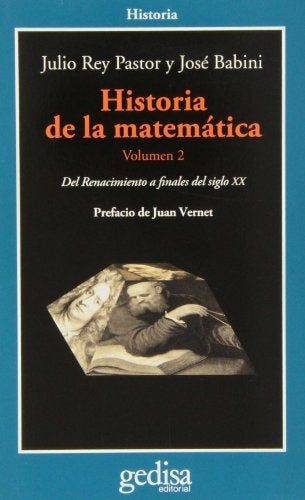 HISTORIA DE LA MATEMATICA VOL 2.. | JULIO REY PASTOR