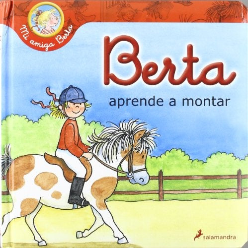 BERTA APRENDE A MONTAR..