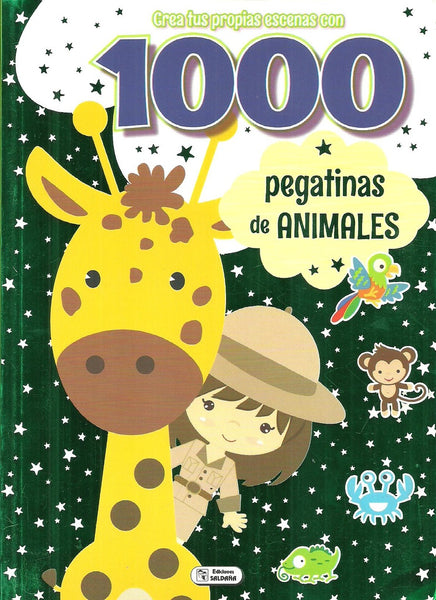 1000 PEGATINAS DE ANIMALES