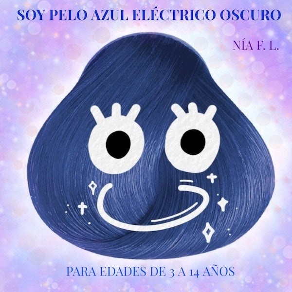 Soy pelo azul eléctrico oscuro | Nía  F. L.