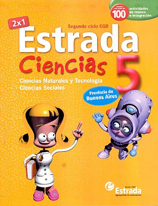 Estrada, Ciencias 5, ciencias sociales, ciencias naturales y tecnología | Consoni-Piccolini