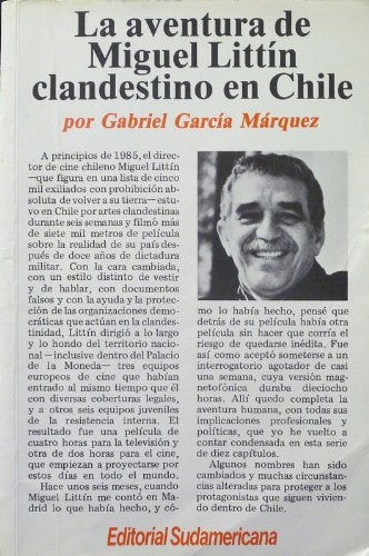 Aventuras de Miguel Littin, Las | GABRIEL GARCÍA MÁRQUEZ