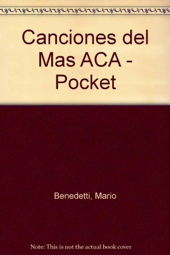 Canciones del más acá | MARIO BENEDETTI