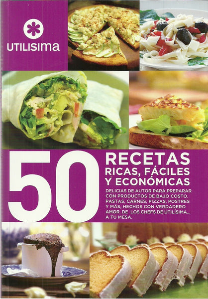 50 Recetas ricas, faciles y economicas (utilisima) | VACIO