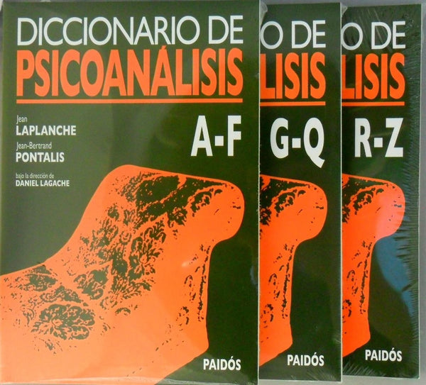 DICCIONARIO DE PSICOANÁLISIS. 3 TOMOS | PONTALIS - LAPLANCHE