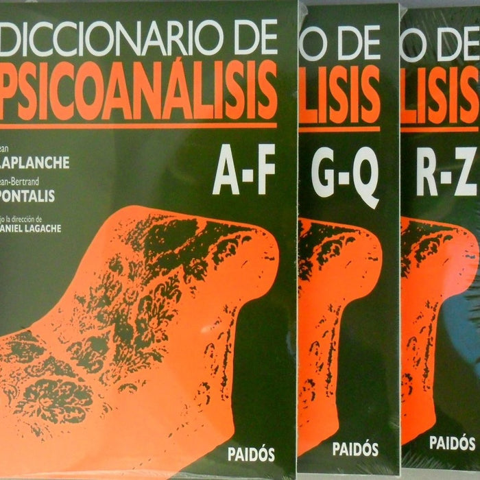 DICCIONARIO DE PSICOANÁLISIS. 3 TOMOS | PONTALIS - LAPLANCHE