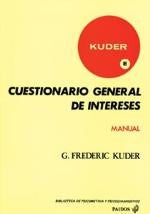 Cuestionario general de intereses | Frederic G. Kuder