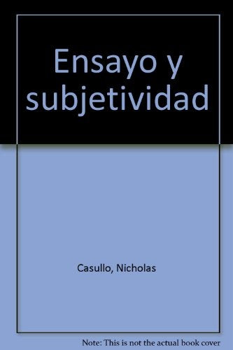 Ensayos y subjetividad | Marcelo Percia