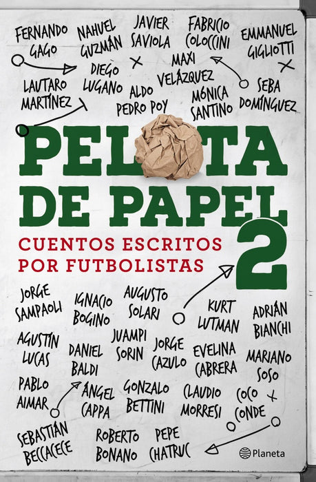 PELOTA DE PAPEL 2 CUENTOS ESCRITOS POR FUTBOLISTAS*..