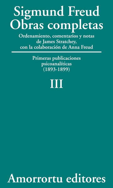 OBRAS COMPLETAS III.. | Freud-Etcheverry