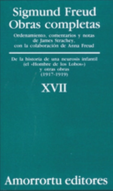 OBRAS COMPLETAS S.FREUD:VOL.17 | Freud-Etcheverry