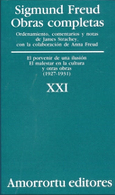 OBRAS COMPLETAS VOLUMEN XXII.. | Freud-Etcheverry