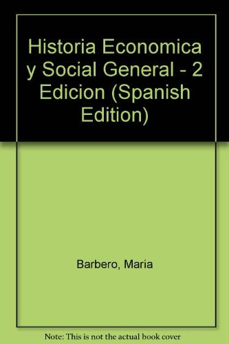 Historia económica y social general | Rubén Leonardo Berenblum