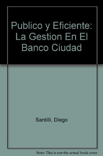 Público y eficiente | Diego Santilli