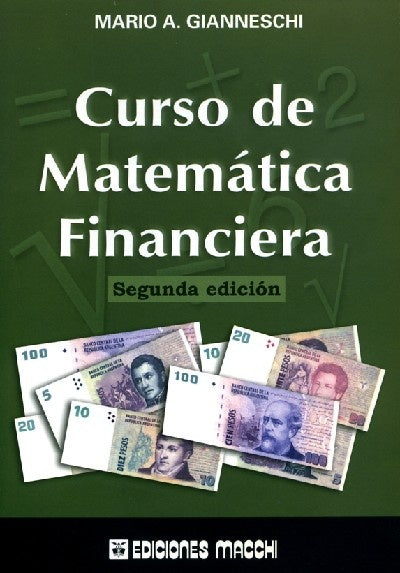 Curso de matemática financiera | Mario Atilio Gianneschi