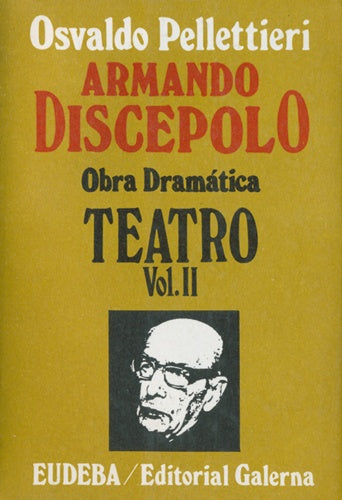 Obra dramática de Armando Discépolo