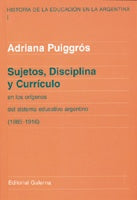 Sujetos, disciplinas y curriculum