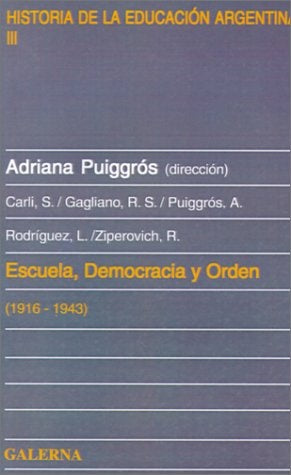 Escuela, democracia y orden