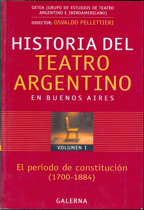 Historia del teatro argentino en Buenos Aires | Osvaldo Pellettieri