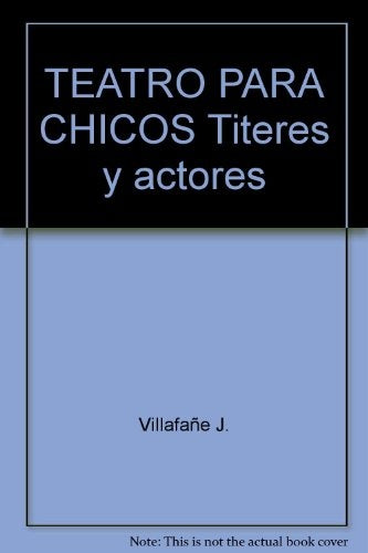 Teatro para chicos | Villafañe, Medina