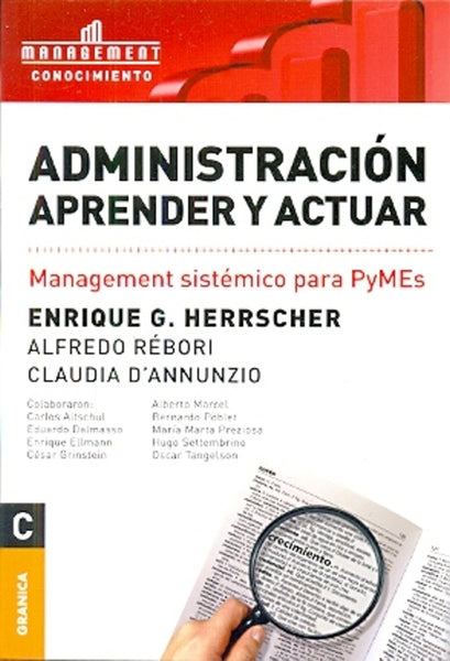 ADMINISTRACION APRENDER Y ACTUAR .. | Enrrique Hersscher