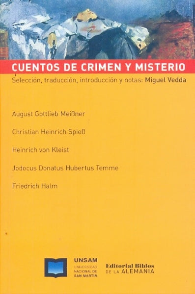 CUENTOS DE CRIMEN Y MISTERIO.. | Meißner, Spieß, Kleist, Temme, Halm, Vedda