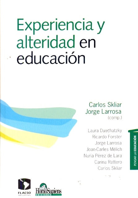 Experiencia y alteridad en educación