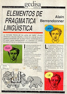 Elementos de pragmática lingüística | Berrendonner-Mizraji