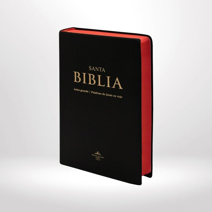 Santa Biblia. Letra grande (HOJAS ROJO )