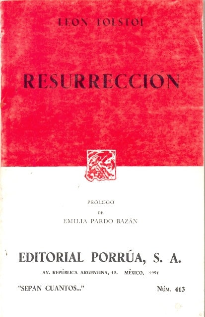 Resurreccion (Spanish Edition) | Leo Tolstoy