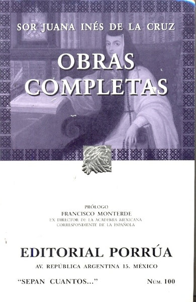 Obras Completas (Spanish Edition) | JuanaInesdela cruz