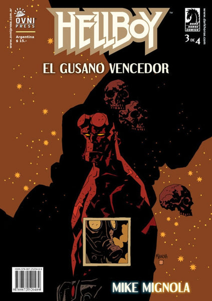 HELLBOY EL GUSANO VENCEDOR 3/4