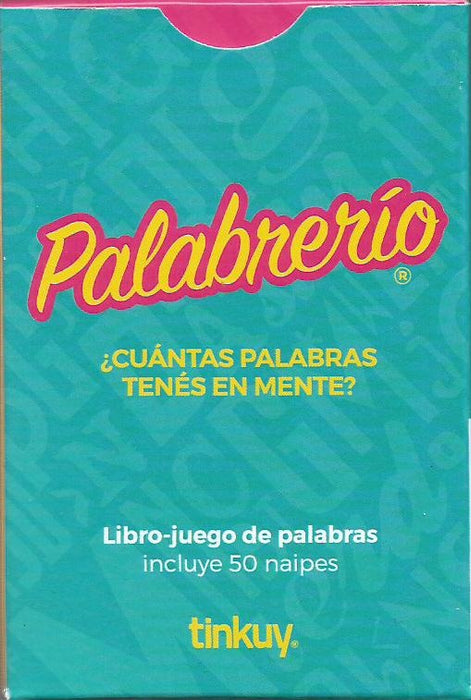 PALABRERÍO. LIBRO-JUEGO DE PALABRAS