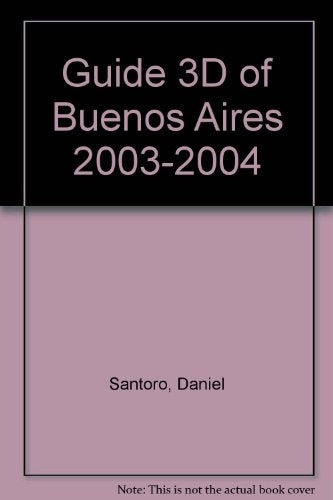 Tridimensional guide of Buenos Aires | Santoro-Municoy-otros