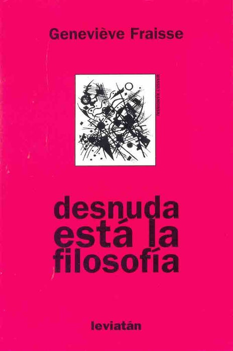 Desnuda está la filosofía | Fraisse, Villalba